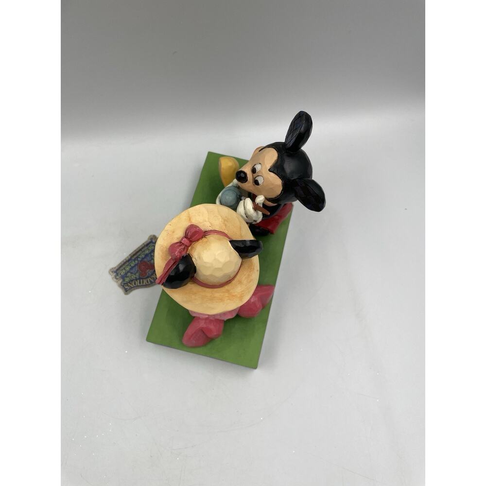 Disney Traditions Easter Artistry Mickey & Minnie Figurine 6008319 NWT - Picture 7 of 9